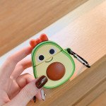 Wholesale Cute Design Cartoon Silicone Cover Skin for Airpod (1 / 2) Charging Case (Girl Avocado)